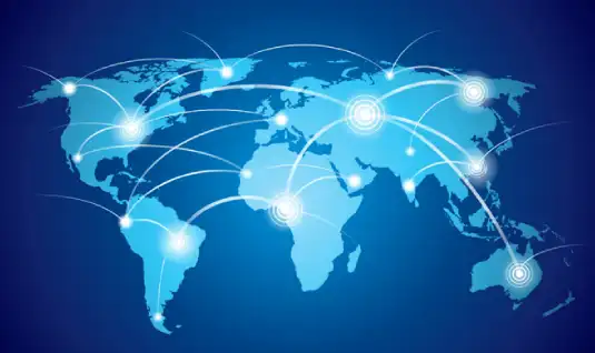 Vast Global Network of Sales